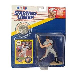 Starting Lineup MLB Matt Williams Figurine Card Coin San Francisco Giants 1991